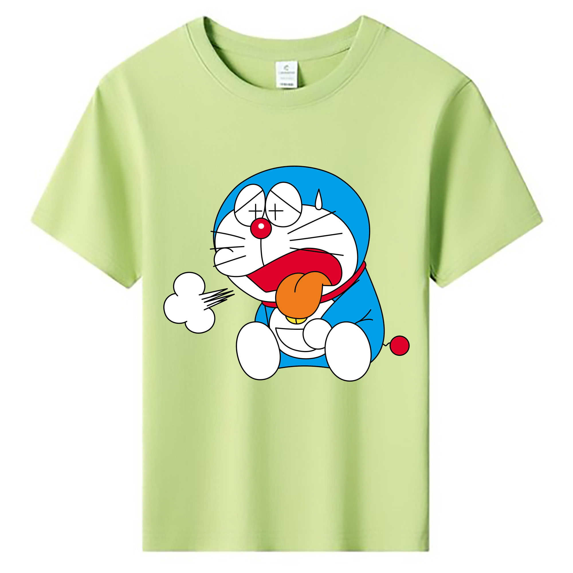 （画像用） ドラえもん Doraemon 綿100％キッズTシャツ（フロントプリント）